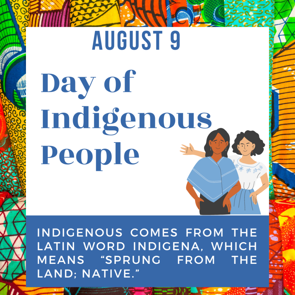 International Day of the World's Indigenous Peoples OptimeTranslation