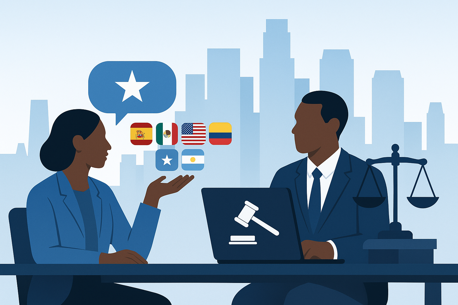 Legal translation services in Los Angeles into Somali