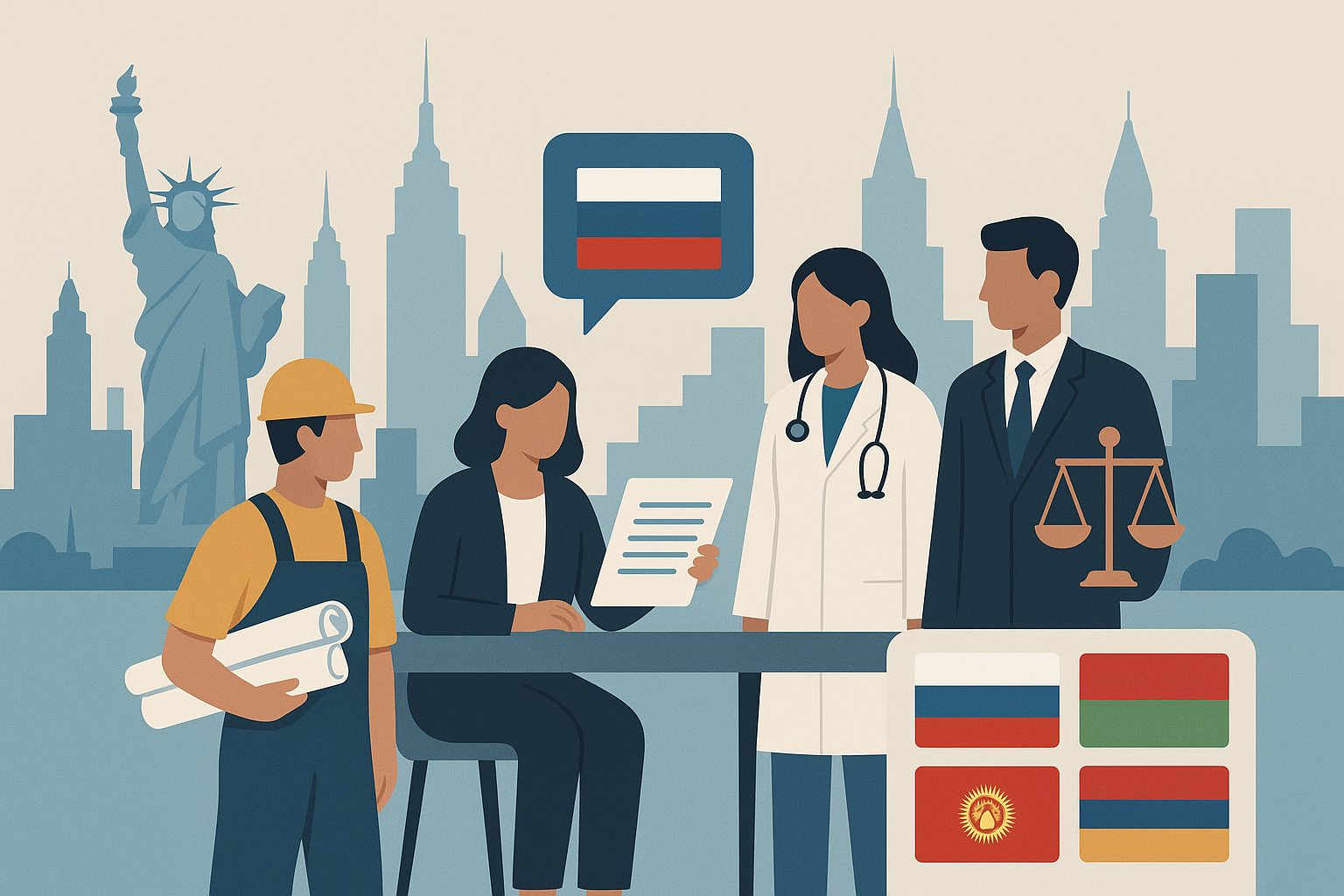 Legal translation services in New York into Russian