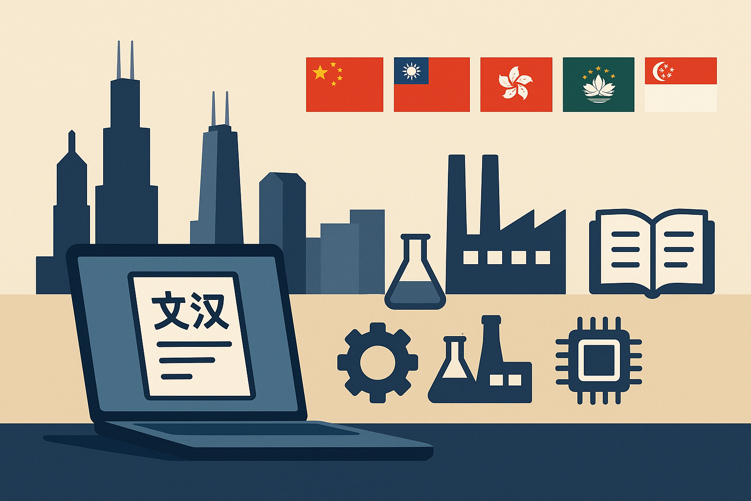 Academic translation services in Chicago into Chinese