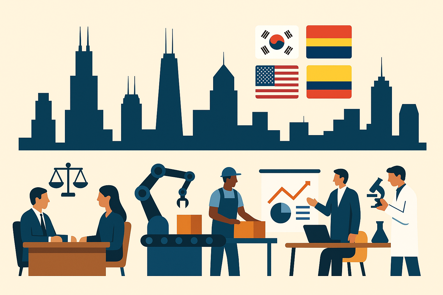 Legal translation services in Chicago into Korean