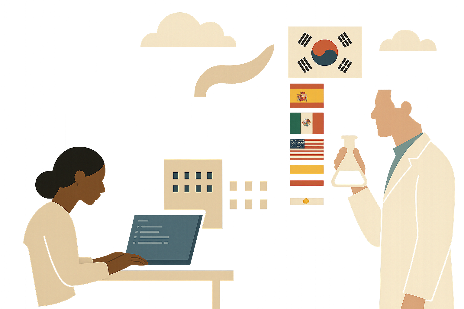 Academic translation services in Chicago into Korean