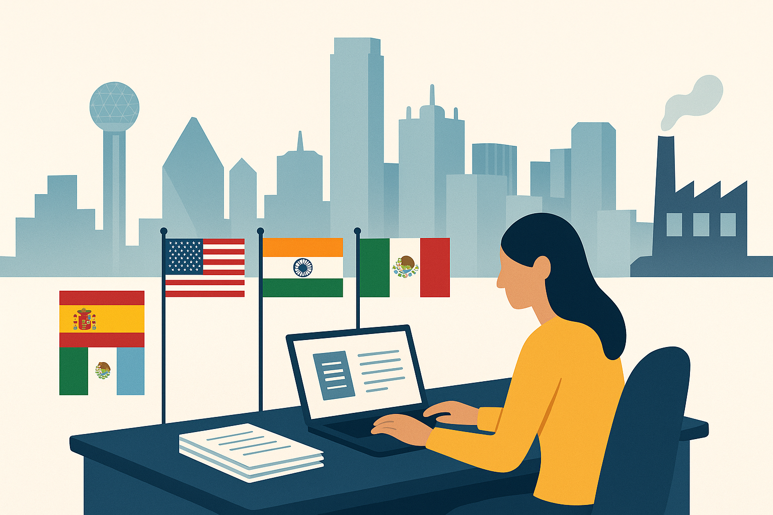 Academic translation services in Dallas into Hindi