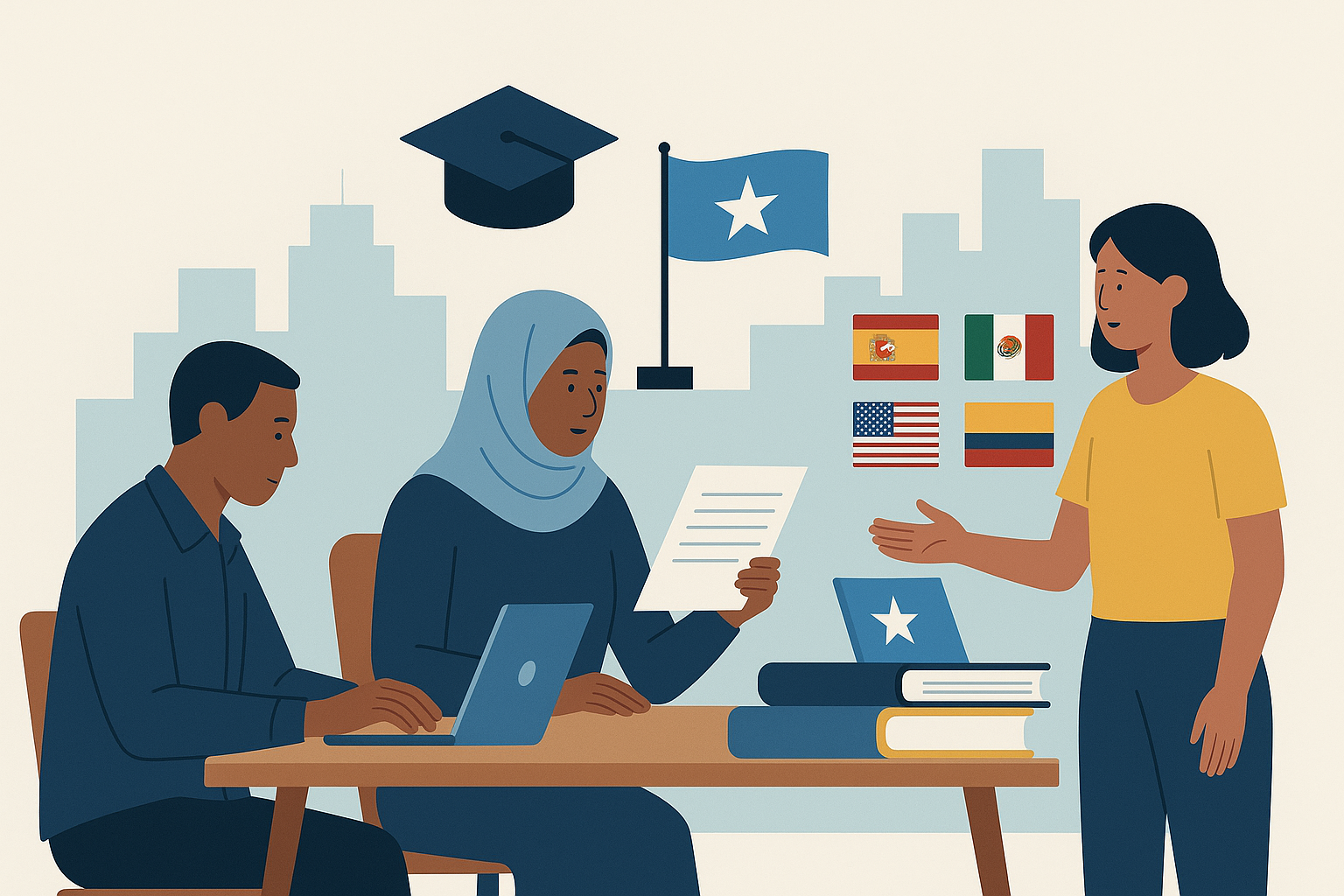 Academic translation services in El Paso into Somali