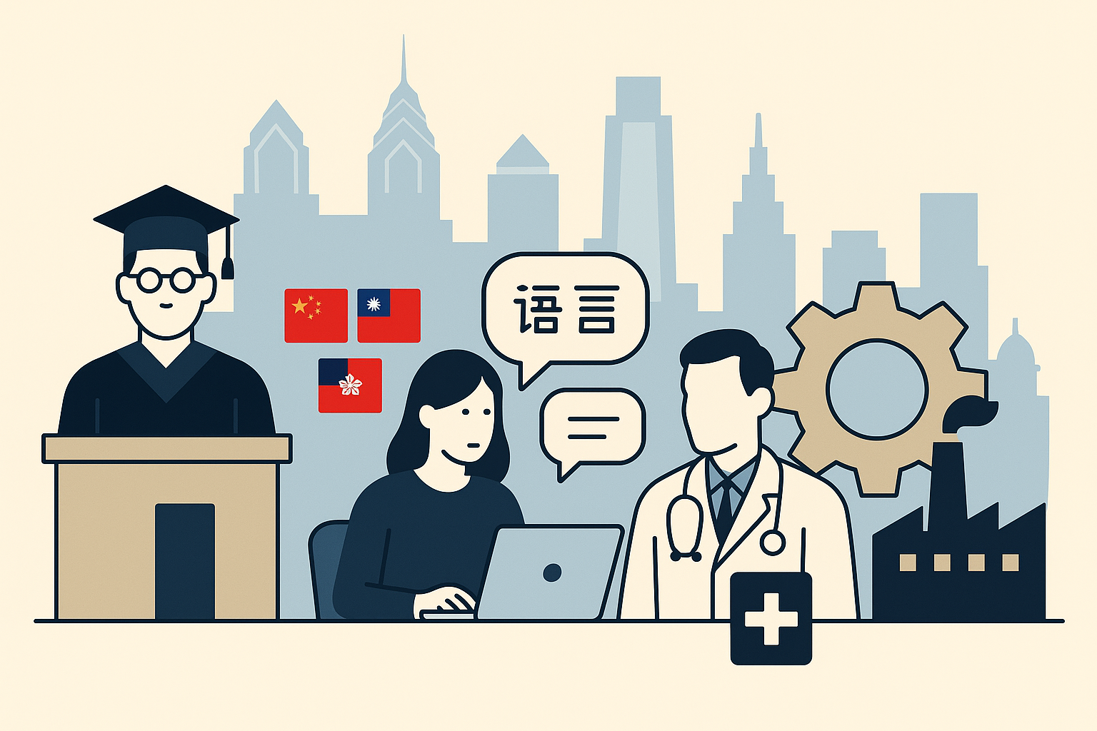 Academic translation services in Philadelphia into Chinese