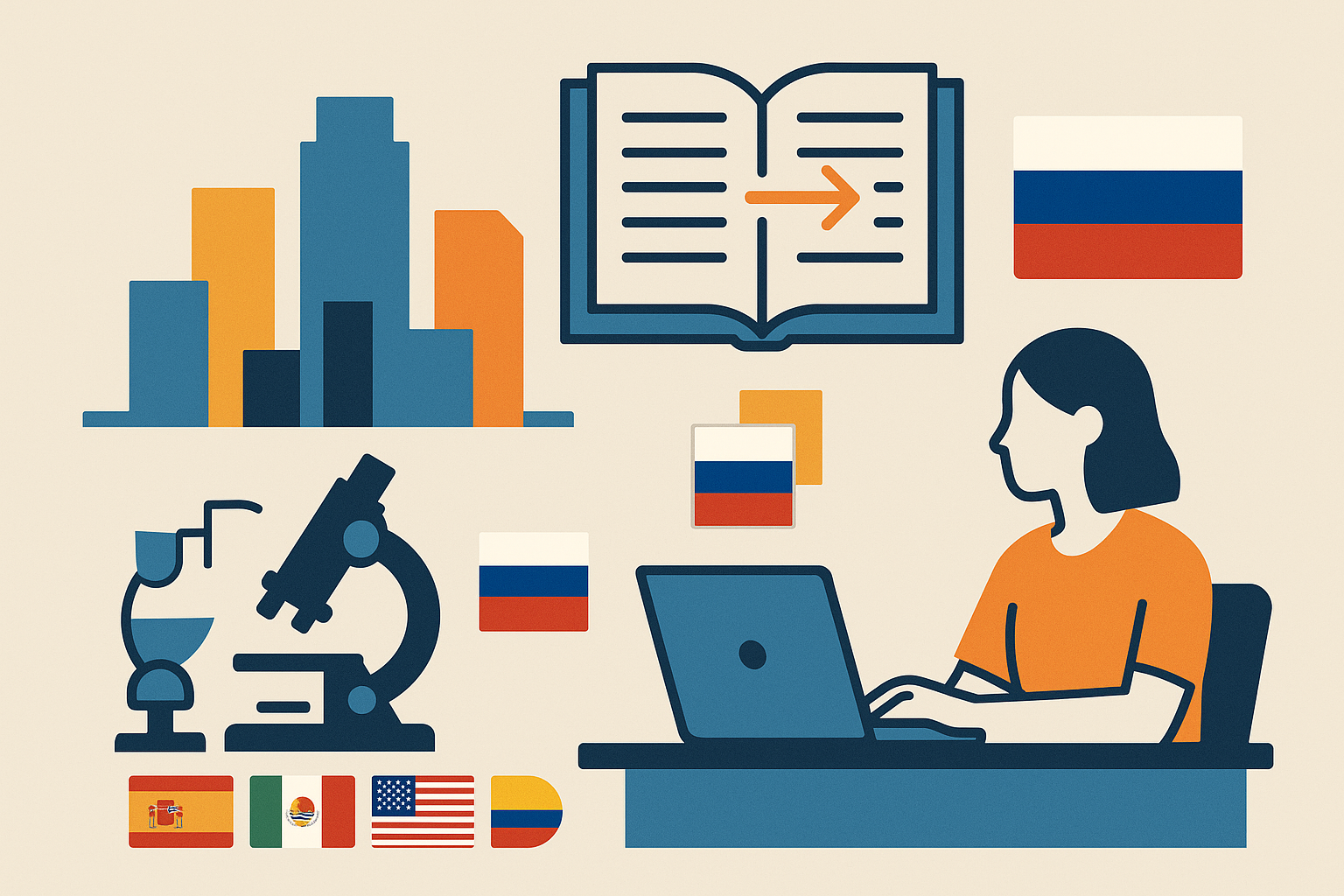 Academic translation services in Phoenix into Russian
