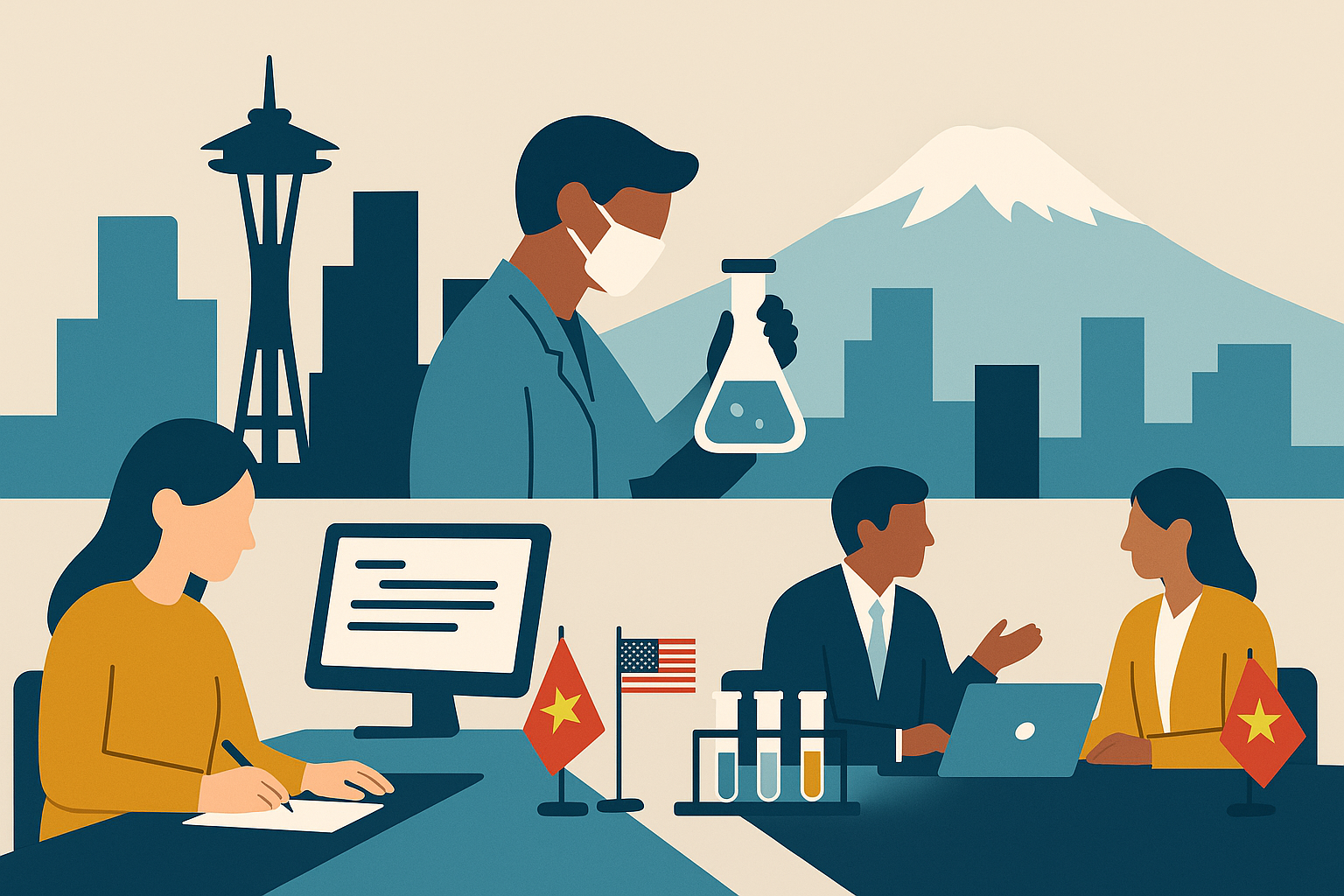 Academic translation services in Seattle into Vietnamese